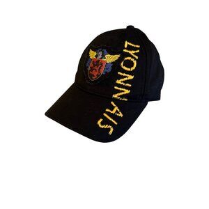 Walt Disney World Adults Black "Lion King" Embroidered Adjustable Cap One Size 1